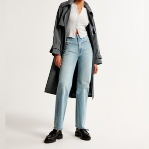Abercrombie & Fitch Light Blue High Rise Jeans